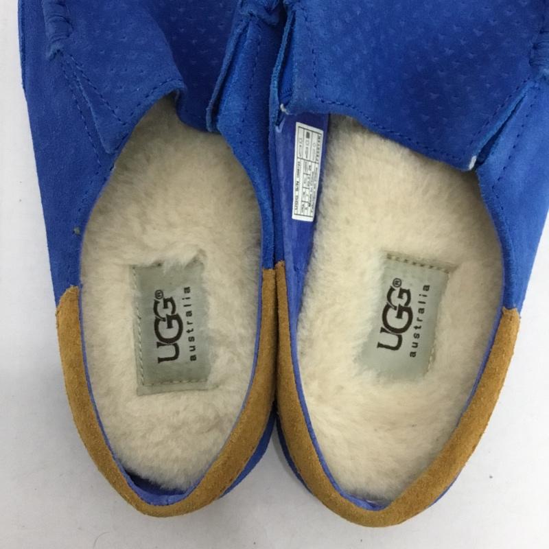 アグ UGG サンダル サンダル 1009723 スリッポン スウェード 26cm 26.0cm ロゴ、文字 青 / ブルー / blue メンズ USED 古着 中古 10154362