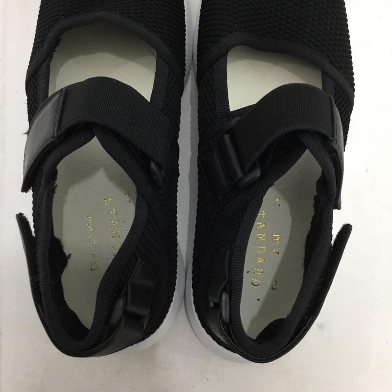 スタディオクリップ studio CLIP スニーカー スニーカー メッシュスニーカー M 無地 黒 / ブラック / black レディース USED 古着 中古 10154382