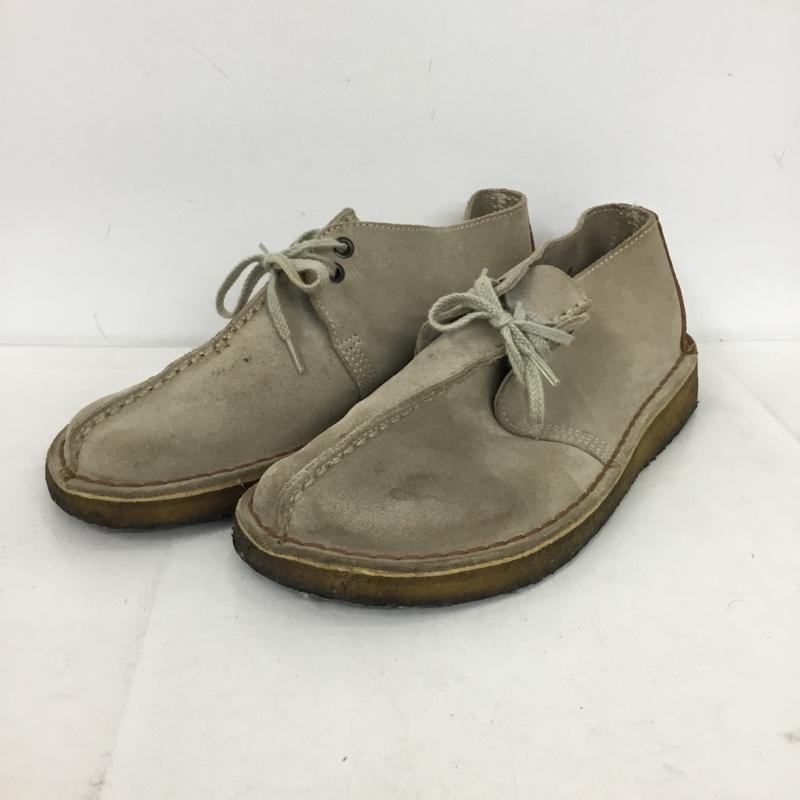 クラークス Clarks カジュアルシューズ カジュアルシューズ 36448 Desert Trek US7.5 US：7.5 無地 ベージュ / ベージュ / beige X 茶 / ブラウン / brown メンズ USED 古着 中古 10154383