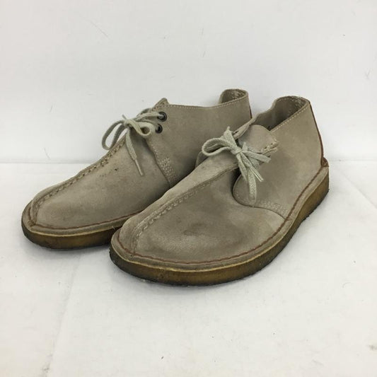 クラークス Clarks カジュアルシューズ カジュアルシューズ 36448 Desert Trek US7.5 US：7.5 無地 ベージュ / ベージュ / beige X 茶 / ブラウン / brown メンズ USED 古着 中古 10154383