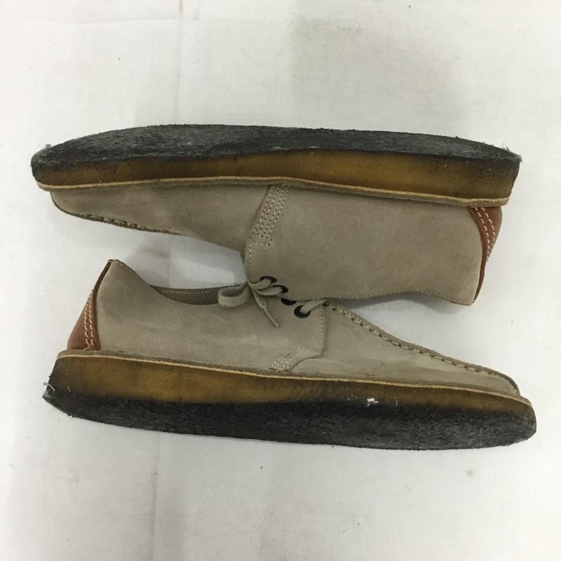 クラークス Clarks カジュアルシューズ カジュアルシューズ 36448 Desert Trek US7.5 US：7.5 無地 ベージュ / ベージュ / beige X 茶 / ブラウン / brown メンズ USED 古着 中古 10154383