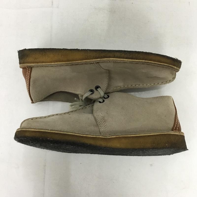 クラークス Clarks カジュアルシューズ カジュアルシューズ 36448 Desert Trek US7.5 US：7.5 無地 ベージュ / ベージュ / beige X 茶 / ブラウン / brown メンズ USED 古着 中古 10154383
