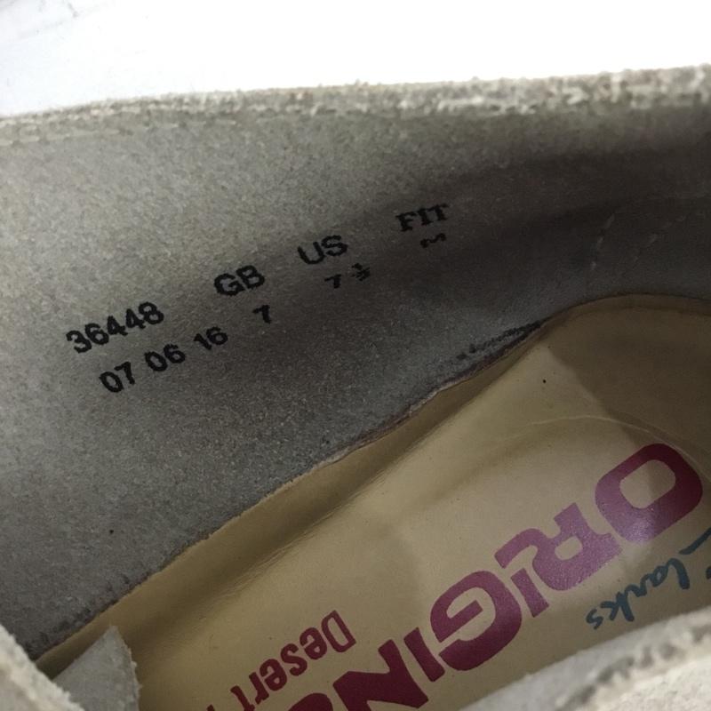 クラークス Clarks カジュアルシューズ カジュアルシューズ 36448 Desert Trek US7.5 US：7.5 無地 ベージュ / ベージュ / beige X 茶 / ブラウン / brown メンズ USED 古着 中古 10154383