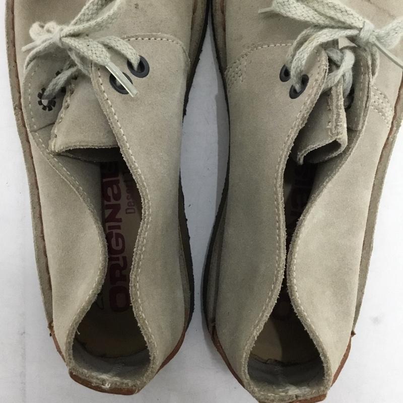 クラークス Clarks カジュアルシューズ カジュアルシューズ 36448 Desert Trek US7.5 US：7.5 無地 ベージュ / ベージュ / beige X 茶 / ブラウン / brown メンズ USED 古着 中古 10154383
