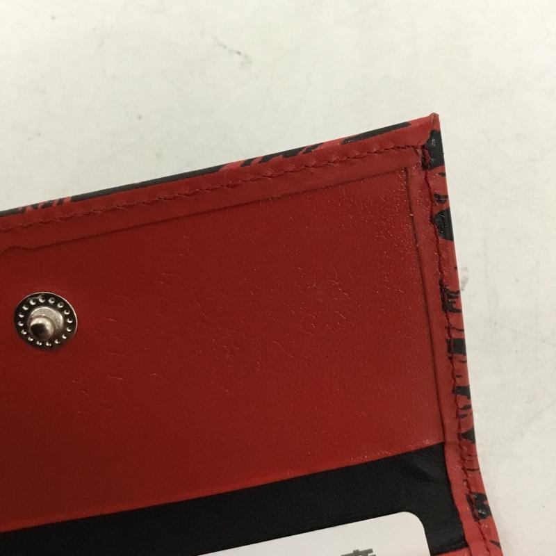 クリームソーダ CREAMSODA キーケース キーケース ヒョウ柄 ロゴ、文字 赤 / レッド / red メンズ USED 古着 中古 10154386