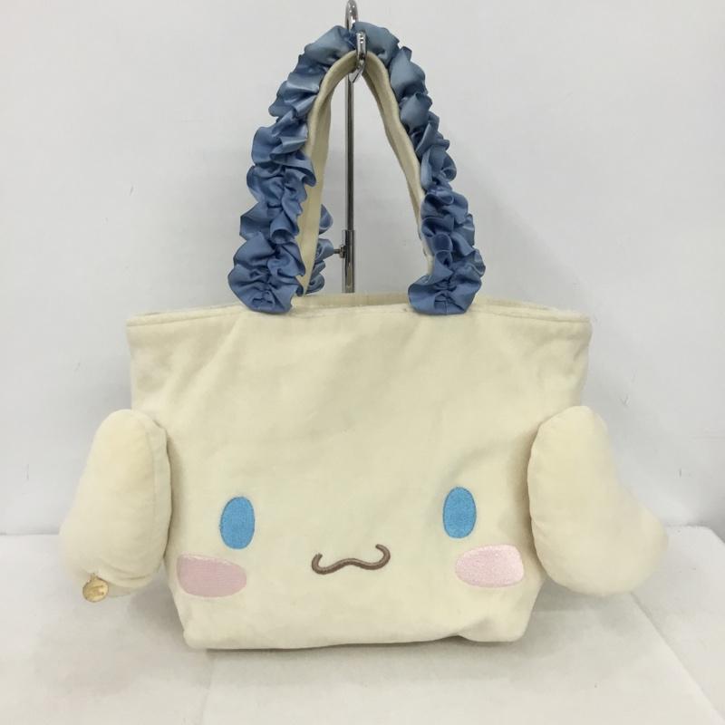 メゾンドフルール Maison de FLEUR ハンドバッグ ハンドバッグ 8A03F0J4900 サンリオ キャラクターズ シナモロール FREE キャラクター 水色 / ライトブルー / X アイボリー / アイボリー / レディース USED 古着 中古 10154387