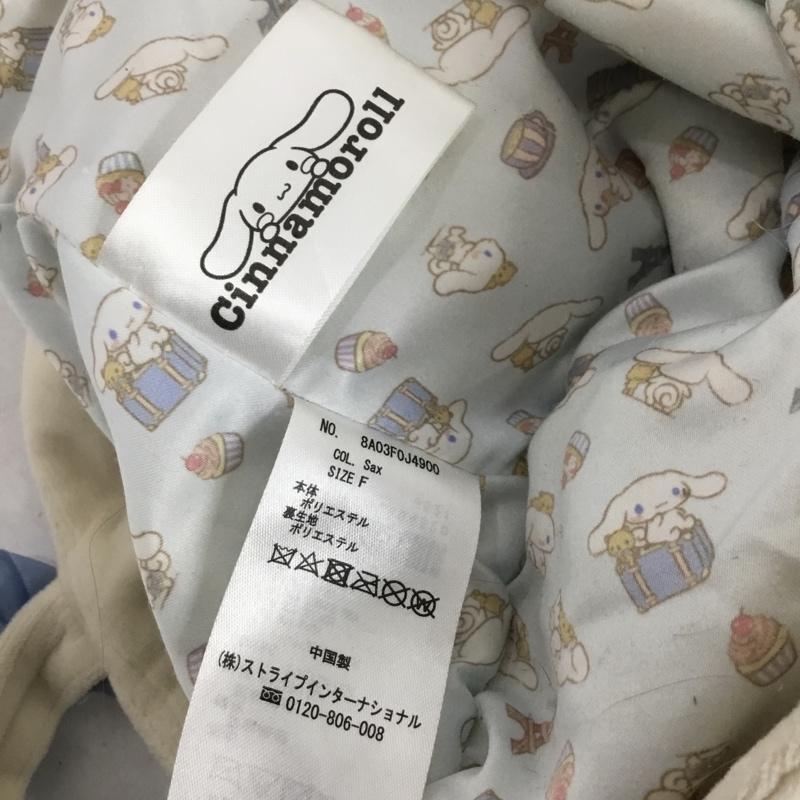 メゾンドフルール Maison de FLEUR ハンドバッグ ハンドバッグ 8A03F0J4900 サンリオ キャラクターズ シナモロール FREE キャラクター 水色 / ライトブルー / X アイボリー / アイボリー / レディース USED 古着 中古 10154387
