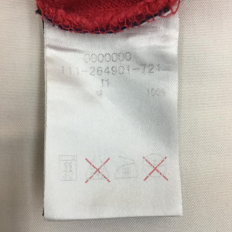 トミーヒルフィガー TOMMY HILFIGER ポロシャツ 半袖 TOMMY HILFIGER 半袖 ポロシャツ 赤色 XS ロゴ、文字 赤 / レッド / red メンズ USED 古着 中古 10154390