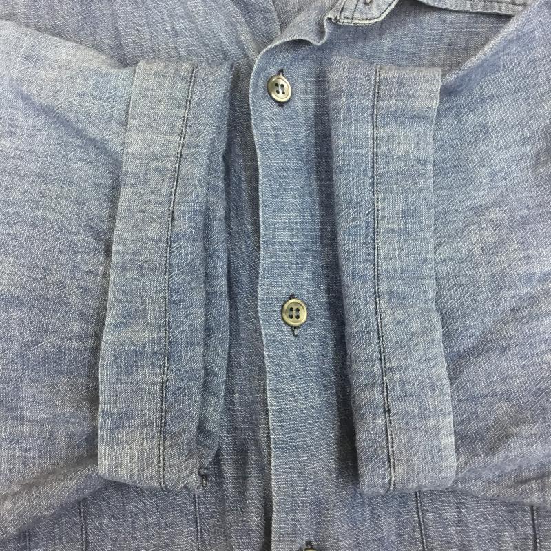 アーペーセー A.P.C. シャツ、ブラウス 半袖 A.P.C 半袖 シャツ ブルー 1 無地 青 / ブルー / blue メンズ USED 古着 中古 10154391