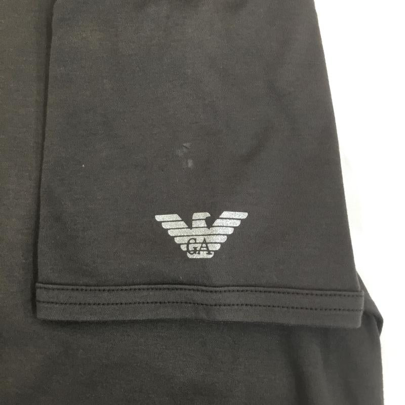エンポリオアルマーニ EMPORIO ARMANI Tシャツ 半袖 EMPORIO ARMANI 半袖 Tシャツ Vネック M 無地 ダークブラウン / ダークブラウン / メンズ USED 古着 中古 10154392