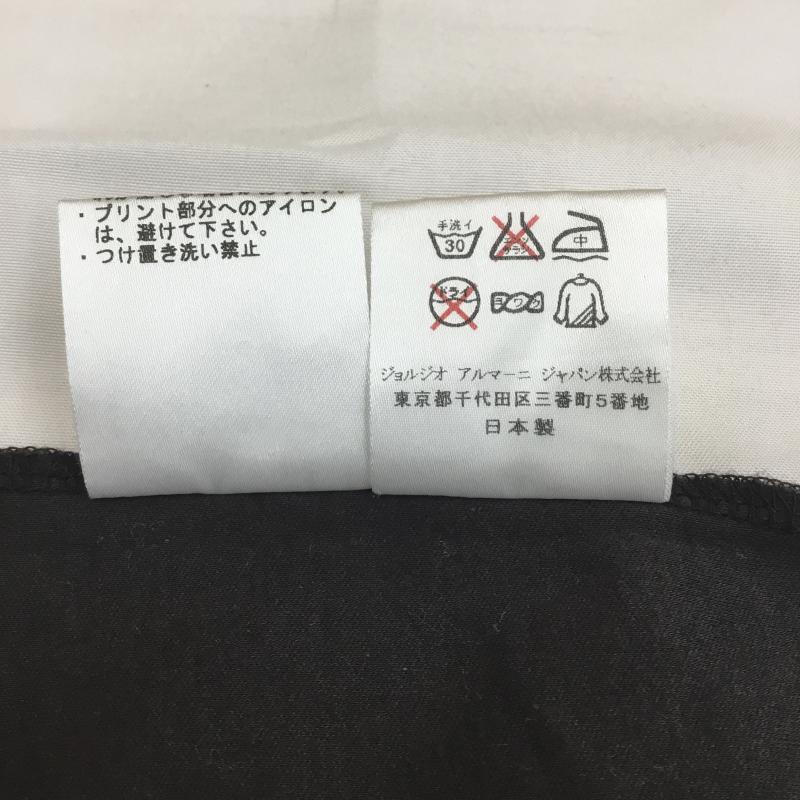 エンポリオアルマーニ EMPORIO ARMANI Tシャツ 半袖 EMPORIO ARMANI 半袖 Tシャツ Vネック M 無地 ダークブラウン / ダークブラウン / メンズ USED 古着 中古 10154392