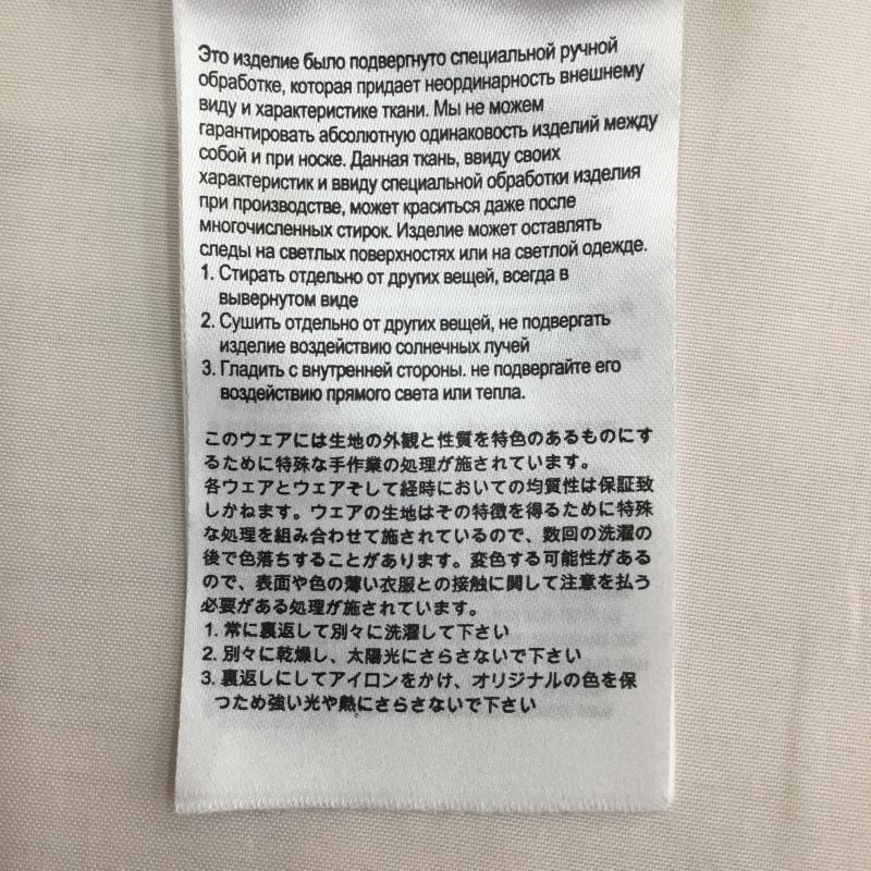 リプレイ REPLAY Tシャツ 半袖 REPLAY ガーメントダイ オーガニックコットンジャージーTシャツ XXL ロゴ、文字 灰 / グレー / gray メンズ USED 古着 中古 10154395