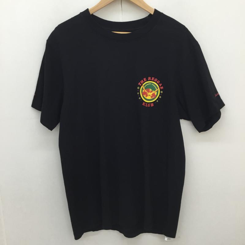 ユニオン UNION Tシャツ 半袖 UNION THE REGGAE KLUB Tシャツ 半袖 2 プリント 黒 / ブラック / black メンズ USED 古着 中古 10154397