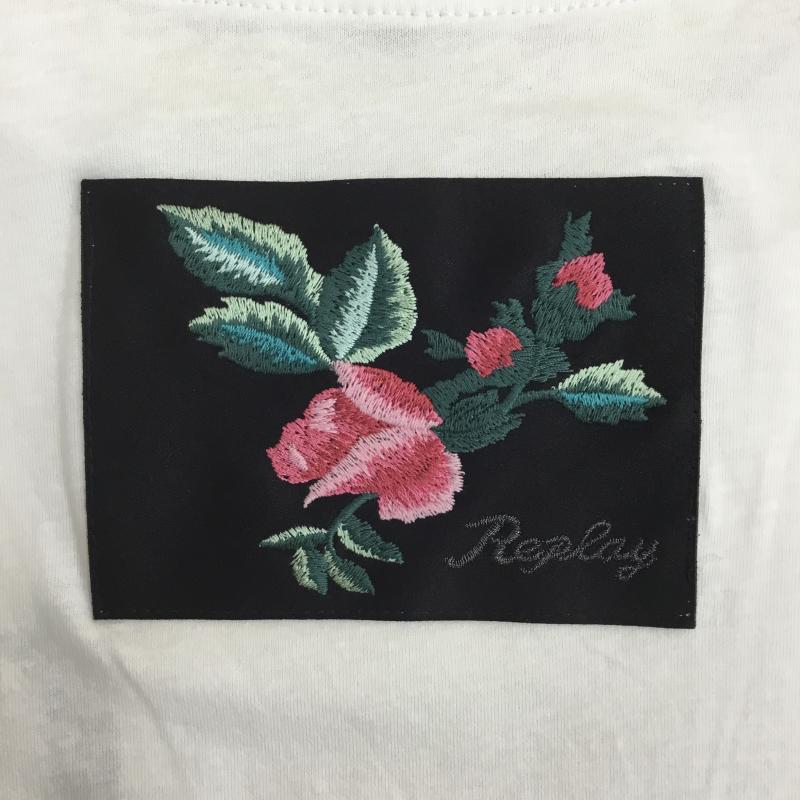リプレイ REPLAY Tシャツ 半袖 REPLAY Rose Label PackコットンジャージーT XS ワンポイント 白 / ホワイト / white メンズ USED 古着 中古 10154398