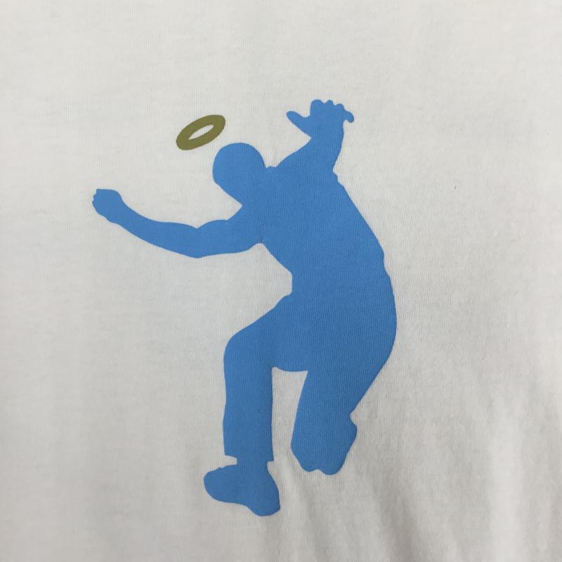 ユニオン UNION Tシャツ 半袖 UNION フロントマン Tシャツ アイボリー USA製 3 プリント アイボリー / アイボリー / メンズ USED 古着 中古 10154399