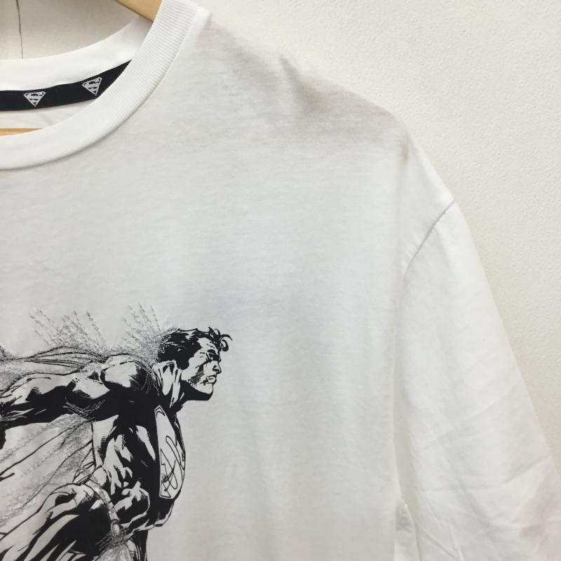 リプレイ REPLAY Tシャツ 半袖 REPLAY スーパーマン プリント Tシャツ ホワイト XL キャラクター 白 / ホワイト / white メンズ USED 古着 中古 10154400