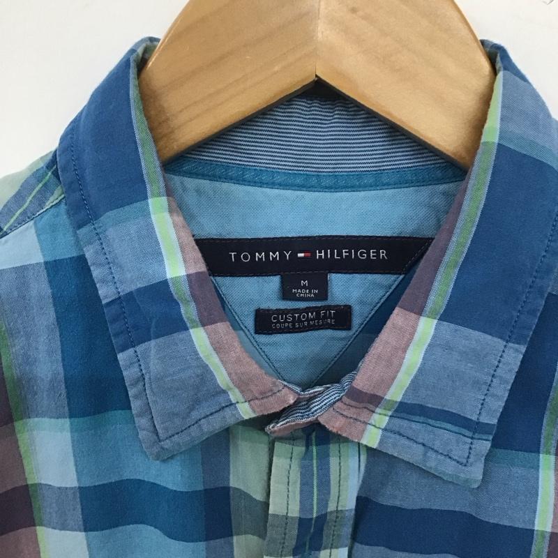トミーヒルフィガー TOMMY HILFIGER シャツ、ブラウス 長袖 長袖シャツ チェックシャツ カラーシャツ M チェック マルチカラー / マルチカラー / multicolor メンズ USED 古着 中古 10154401