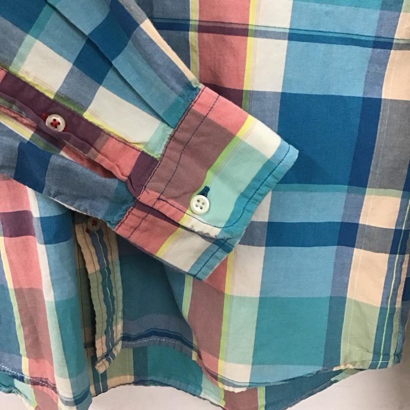 トミーヒルフィガー TOMMY HILFIGER シャツ、ブラウス 長袖 長袖シャツ チェックシャツ カラーシャツ M チェック マルチカラー / マルチカラー / multicolor メンズ USED 古着 中古 10154401