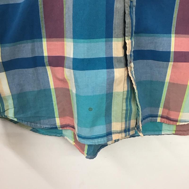 トミーヒルフィガー TOMMY HILFIGER シャツ、ブラウス 長袖 長袖シャツ チェックシャツ カラーシャツ M チェック マルチカラー / マルチカラー / multicolor メンズ USED 古着 中古 10154401