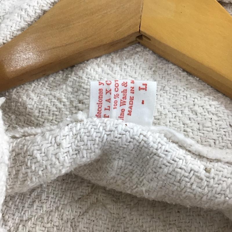 古着 USED パーカー 長袖 メキシカンパーカー Vネック 長袖パーカー L プリント アイボリー / アイボリー / メンズ USED 古着 中古 10154402