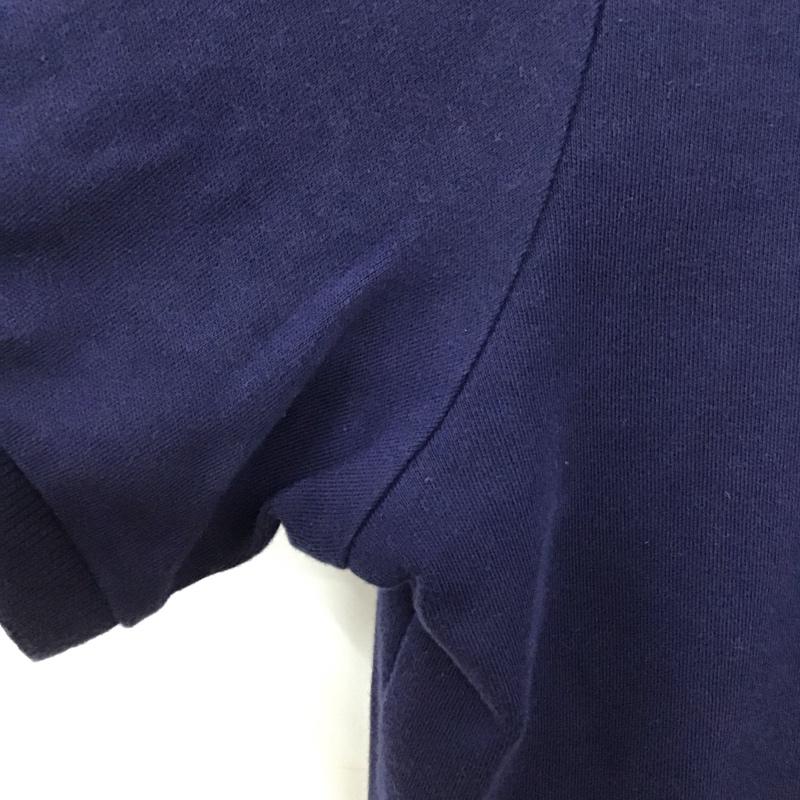 ポロバイラルフローレン Polo by RALPH LAUREN ポロシャツ 半袖 半袖ポロシャツ カラーシャツ 半袖カットソー M ロゴ、文字 紺 / ネイビー / navy メンズ USED 古着 中古 10154404