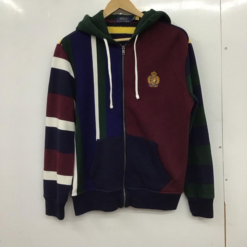 ポロラルフローレン POLO RALPH LAUREN パーカー 長袖 ジップアップパーカー 長袖パーカー カジュアルジャケット S ロゴ、文字 マルチカラー / マルチカラー / multicolor メンズ USED 古着 中古 10154407