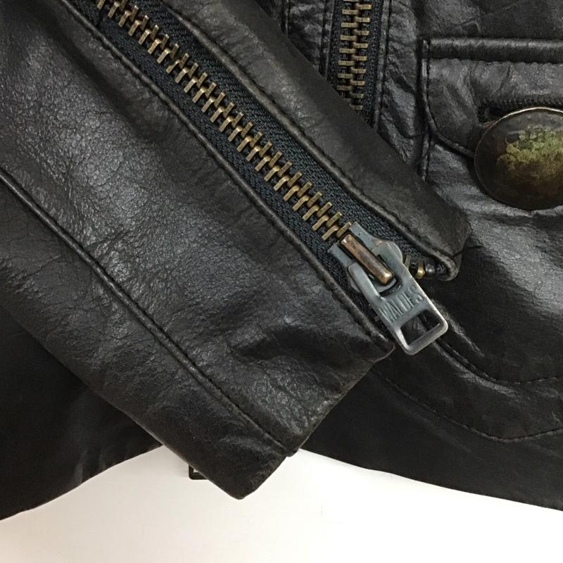 古着 USED ジャケット、上着 ジャンパー、ブルゾン ジップアップジャケット アウター 古着 M 無地 ダークグレー / ダークグレー / メンズ USED 古着 中古 10154410