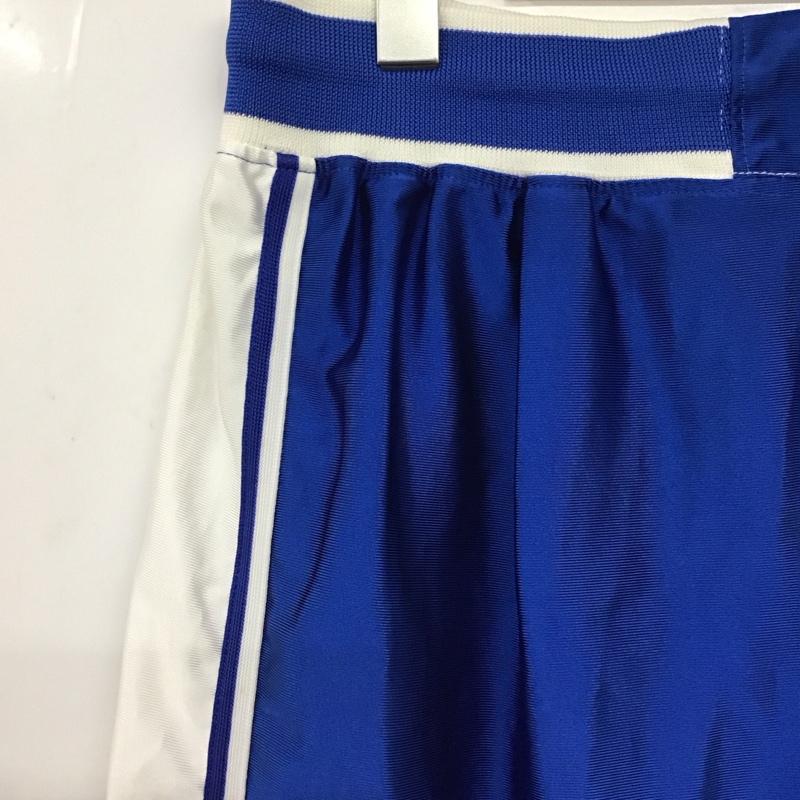 ナイキ NIKE パンツ ショートパンツ ショートパンツ ハーフパンツ カジュアルパンツ M ロゴ、文字 白 / ホワイト / white X 青 / ブルー / blue メンズ USED 古着 中古 10154411