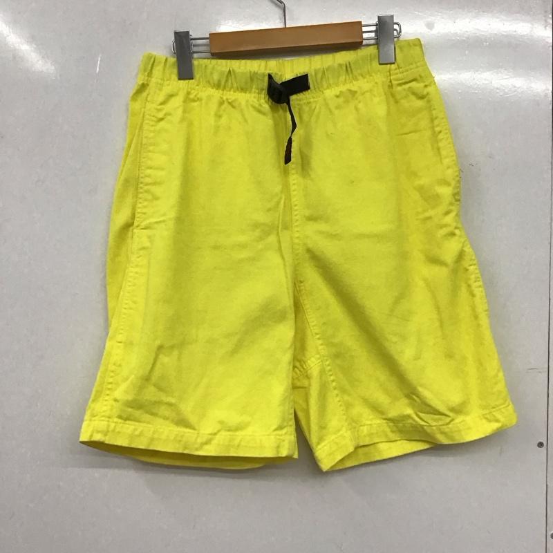 グラミチ GRAMICCI パンツ ショートパンツ ショートパンツ ハーフパンツ カジュアルパンツ M 無地 黄 / イエロー / yellow メンズ USED 古着 中古 10154417