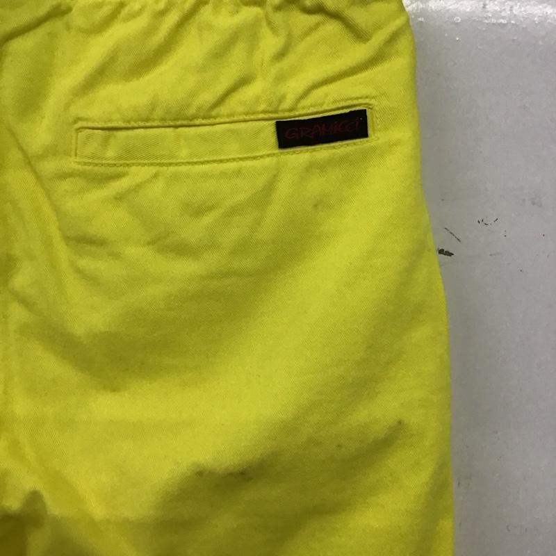 グラミチ GRAMICCI パンツ ショートパンツ ショートパンツ ハーフパンツ カジュアルパンツ M 無地 黄 / イエロー / yellow メンズ USED 古着 中古 10154417