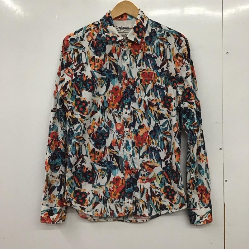 デシグアル Desigual シャツ、ブラウス 長袖 長袖シャツ プリントシャツ カラーシャツ S プリント マルチカラー / マルチカラー / multicolor メンズ USED 古着 中古 10154420