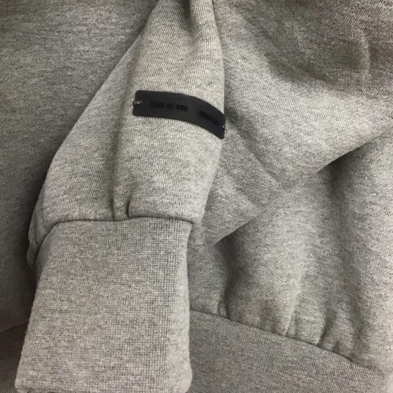 エッセンシャルズ ESSENTIALS トレーナー 長袖 長袖トレーナー スウェット クルーネック プルオーバー XL 無地 灰 / グレー / gray メンズ USED 古着 中古 10154422