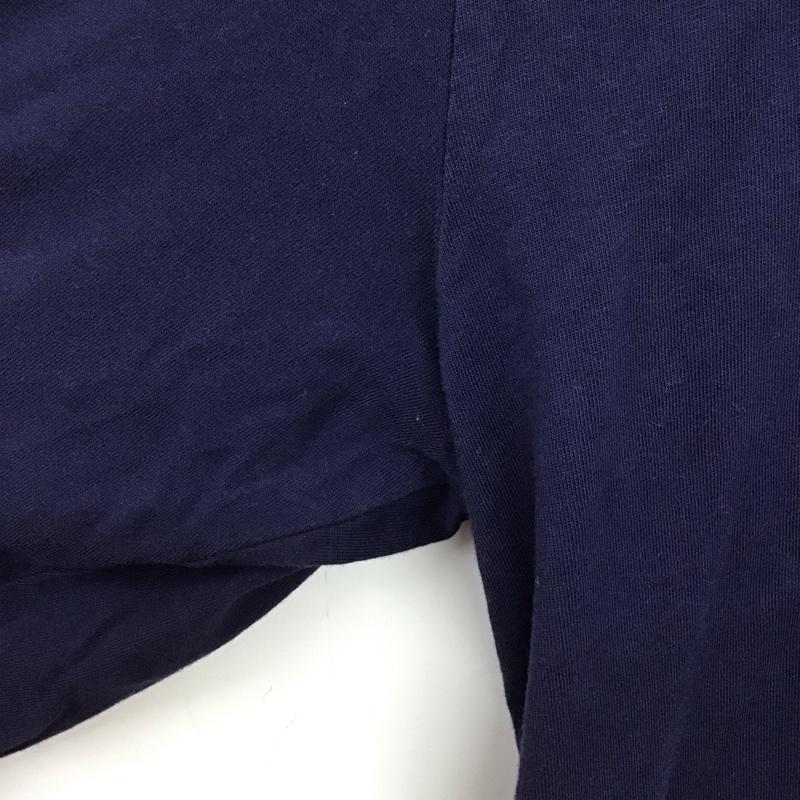 ポロバイラルフローレン Polo by RALPH LAUREN カットソー 長袖 長袖 M ロゴ、文字 紺 / ネイビー / navy メンズ USED 古着 中古 10154423