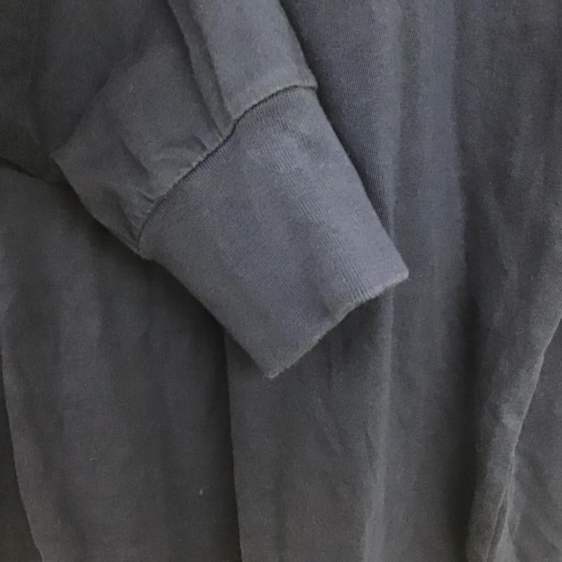 ポロバイラルフローレン Polo by RALPH LAUREN カットソー 長袖 長袖 M ロゴ、文字 紺 / ネイビー / navy メンズ USED 古着 中古 10154423