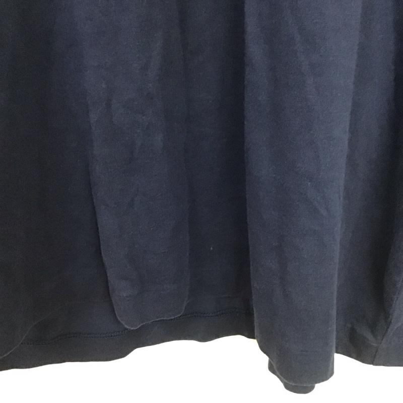 ポロバイラルフローレン Polo by RALPH LAUREN カットソー 長袖 長袖 M ロゴ、文字 紺 / ネイビー / navy メンズ USED 古着 中古 10154423