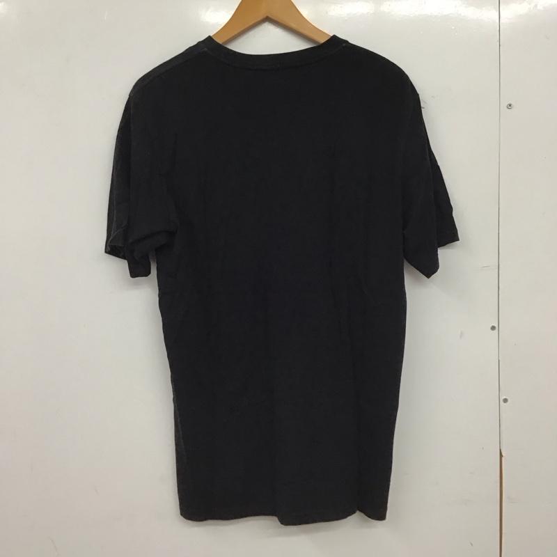 カーハート Carhartt Tシャツ 半袖 半袖カットソー プリントTシャツ クルーネックカットソー M ロゴ、文字 黒 / ブラック / black メンズ USED 古着 中古 10154425