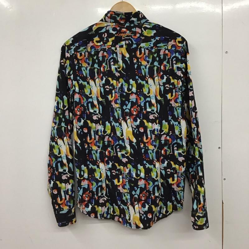 デシグアル Desigual シャツ、ブラウス 長袖 長袖シャツ プリントシャツ カラーシャツ S プリント マルチカラー / マルチカラー / multicolor メンズ USED 古着 中古 10154426