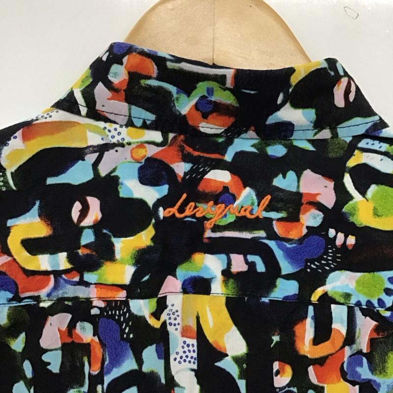 デシグアル Desigual シャツ、ブラウス 長袖 長袖シャツ プリントシャツ カラーシャツ S プリント マルチカラー / マルチカラー / multicolor メンズ USED 古着 中古 10154426