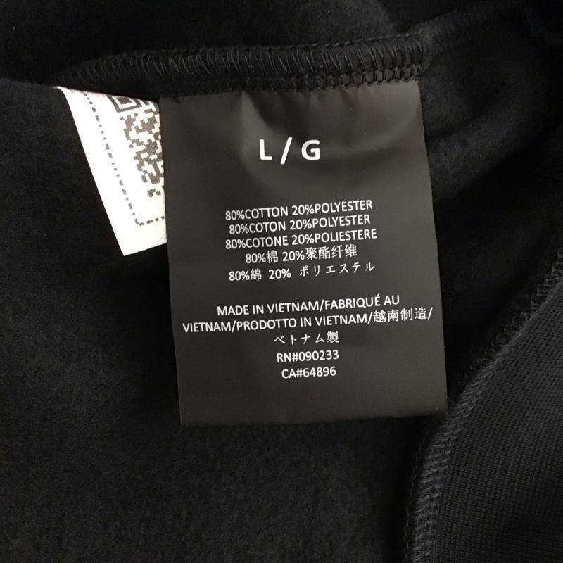 エッセンシャルズ ESSENTIALS トレーナー 長袖 長袖トレーナー スウェット クルーネック プルオーバー L ロゴ、文字 黒 / ブラック / black メンズ USED 古着 中古 10154427