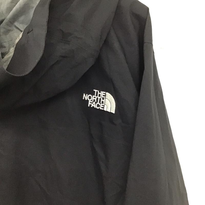 ザノースフェイス THE NORTH FACE ジャケット、上着 ジャンパー、ブルゾン ジップアップジャケット ナイロンジャケット アウター XL ロゴ、文字 黒 / ブラック / black メンズ USED 古着 中古 10154428