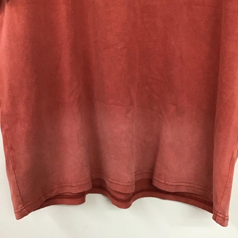 ウィンダンシー WIND AND SEA Tシャツ 半袖 半袖カットソー プリントTシャツ クルーネックカットソー L ロゴ、文字 赤 / レッド / red メンズ USED 古着 中古 10154429