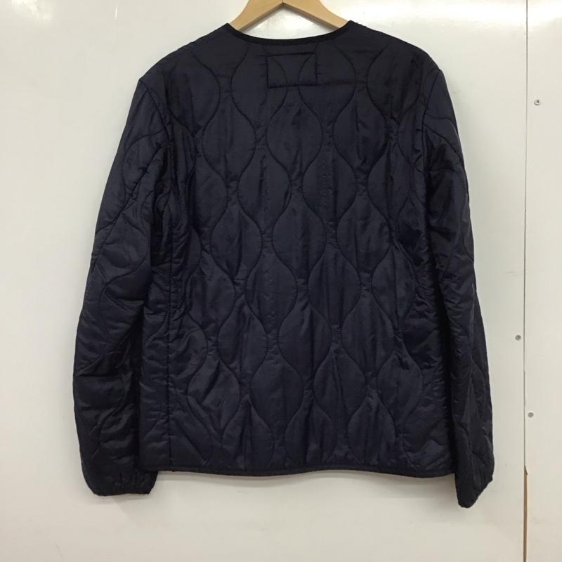 ユニクロ UNIQLO ジャケット、上着 ジャンパー、ブルゾン 311-192857 ウォームパデットミリタリージャケット キルティングジャケット M 無地 紺 / ネイビー / navy メンズ USED 古着 中古 10154431