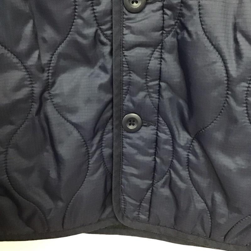 ユニクロ UNIQLO ジャケット、上着 ジャンパー、ブルゾン 311-192857 ウォームパデットミリタリージャケット キルティングジャケット M 無地 紺 / ネイビー / navy メンズ USED 古着 中古 10154431