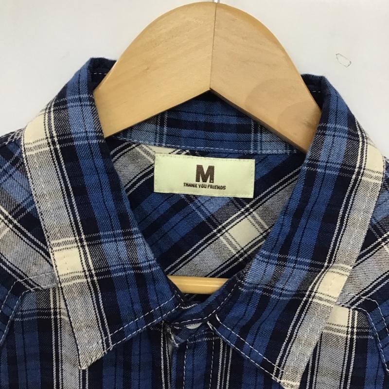 エム M シャツ、ブラウス 長袖 長袖シャツ チェックシャツ カラーシャツ M チェック マルチカラー / マルチカラー / multicolor メンズ USED 古着 中古 10154433