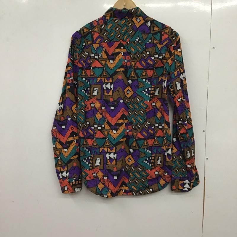 デシグアル Desigual シャツ、ブラウス 長袖 長袖シャツ プリントシャツ カラーシャツ S プリント マルチカラー / マルチカラー / multicolor メンズ USED 古着 中古 10154438