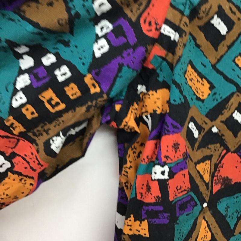 デシグアル Desigual シャツ、ブラウス 長袖 長袖シャツ プリントシャツ カラーシャツ S プリント マルチカラー / マルチカラー / multicolor メンズ USED 古着 中古 10154438