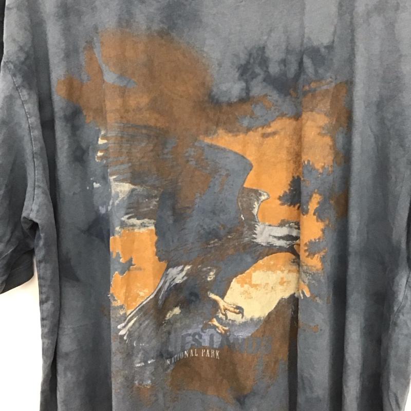 古着 USED Tシャツ 半袖 半袖カットソー プリントTシャツ クルーネックカットソー XL プリント マルチカラー / マルチカラー / multicolor メンズ USED 古着 中古 10154442