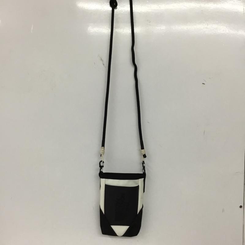 ザノースフェイス THE NORTH FACE ショルダーバッグ ショルダーバッグ NM82502 BCネックポーチ ロゴ、文字 白 / ホワイト / white X 黒 / ブラック / black メンズ USED 古着 中古 10154443