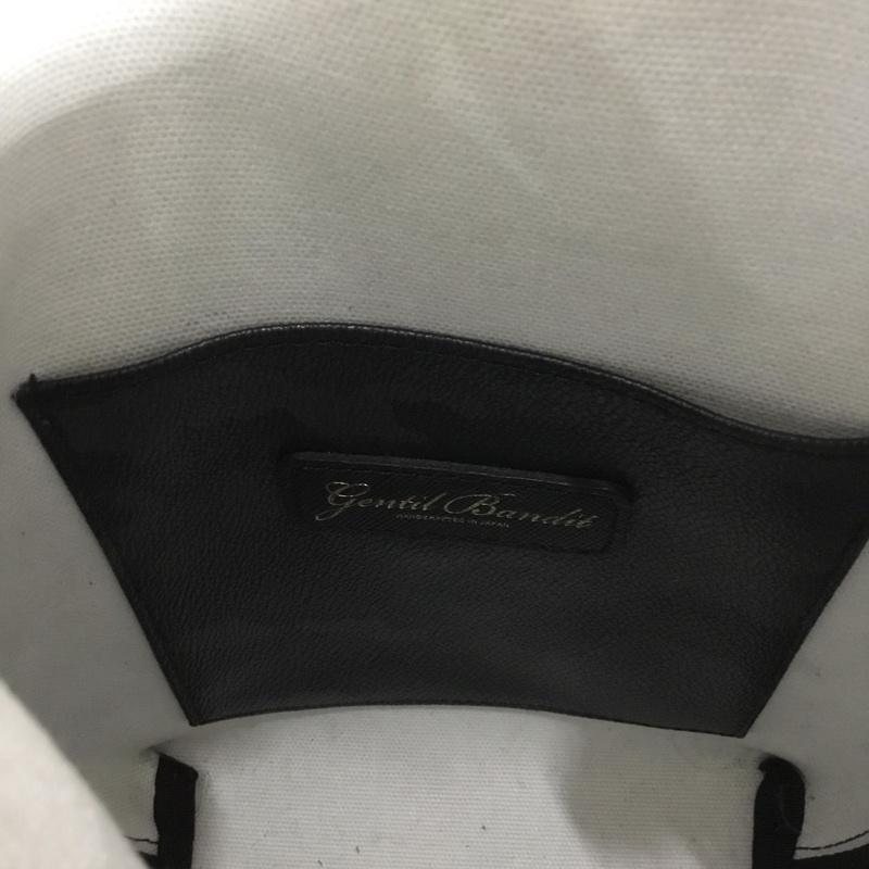 古着 USED ハンドバッグ ハンドバッグ GENTIL BANDIT ジャンティバンティ 巾着バッグ カモフラージュ柄・迷彩 黒 / ブラック / black メンズ USED 古着 中古 10154445