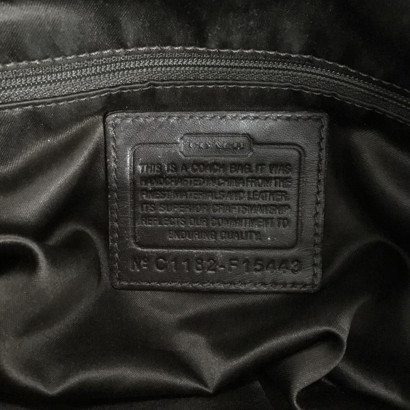 コーチ COACH トートバッグ トートバッグ F15443 2WAY ハンドバッグ ロゴ、文字 茶 / ブラウン / brown X ベージュ / ベージュ / beige レディース USED 古着 中古 10154447